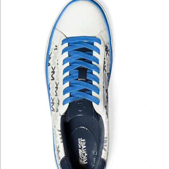 Michael Kors Chapman Lace Up Platform Sneakers Size 11 New without Box Authentic - Picture 5 of 10